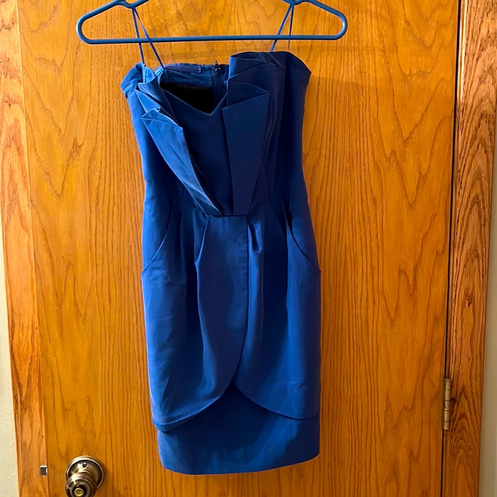 Guess brand cocktail dress. Size 6 in periwinkle blue.